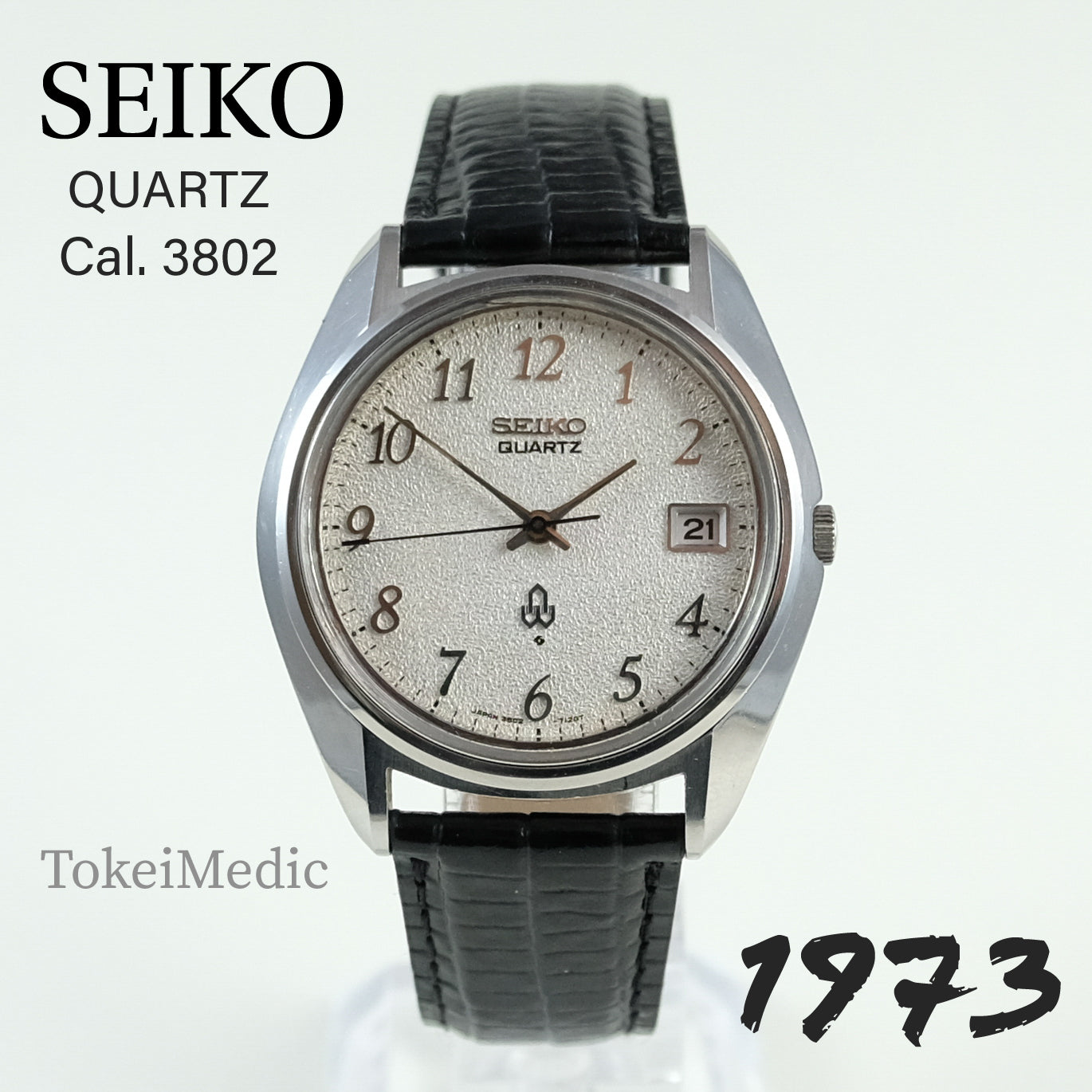 1973 Seiko Quartz 3802-7030 – TokeiMedic