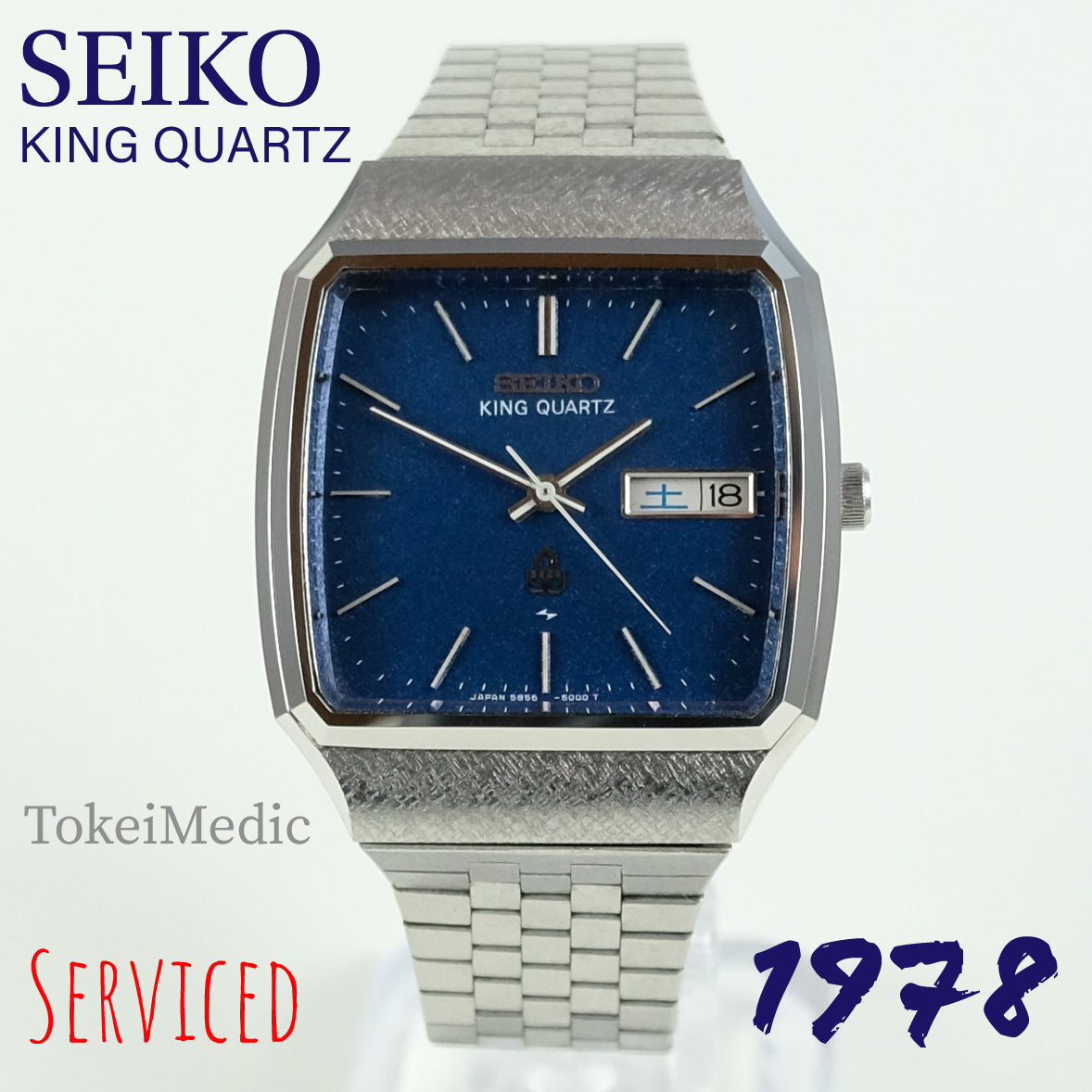 1978 Seiko King Quartz 5856-5000 – TokeiMedic