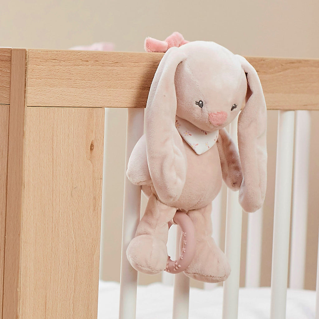 NATTOU Charlotte & Pink Beige Pink Plush 36 cm - SOS cuddly toy