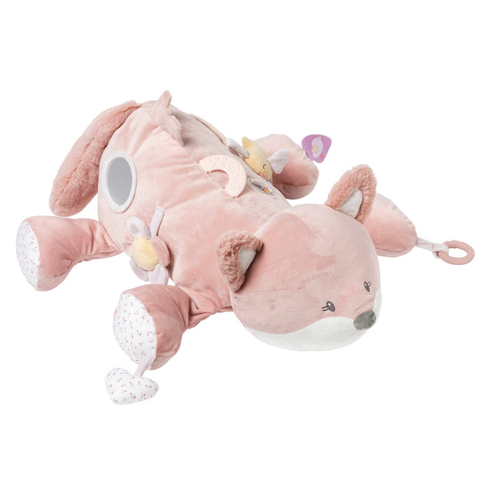 Nattou Doudou Lapin - Alice et Pomme - 30x20 cm - Rose poudré