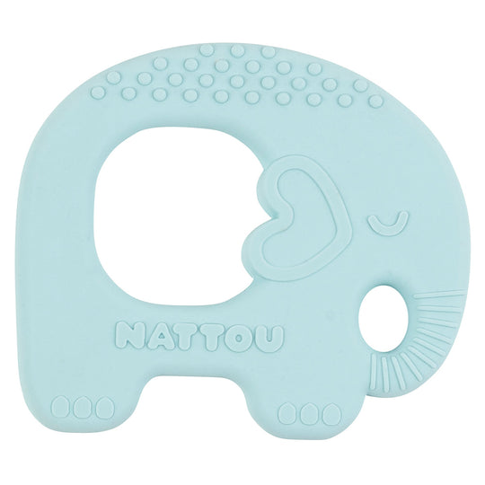 Anneau de Dentition Silicone Elephant Gris - Le coin des petits