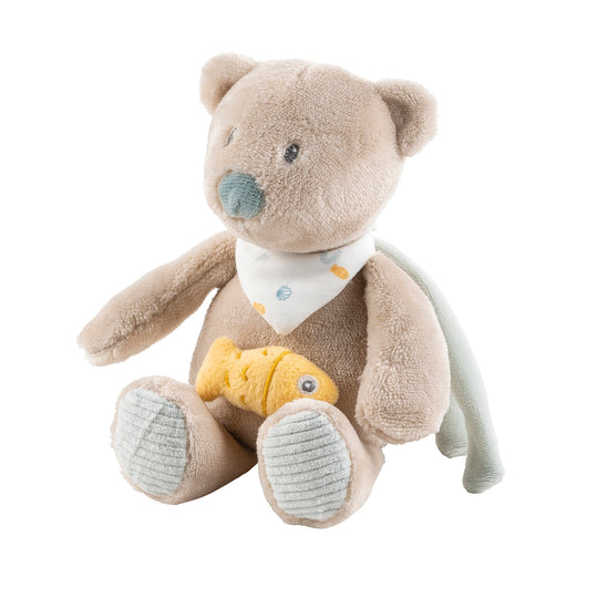 Peluche musicale chat Lana beige NATTOU, Vente en ligne de Doudou et peluche