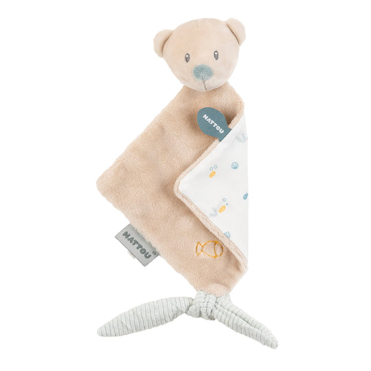 Nattou Plush Lapidou Maxi Doudou - Mint Green - Hippychick