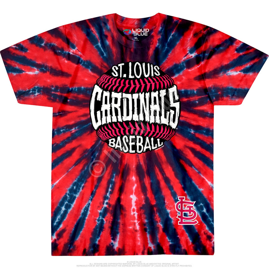 Liquid Blue - St. Louis Cardinals Camo Tie-Dye T-Shirt – Penny