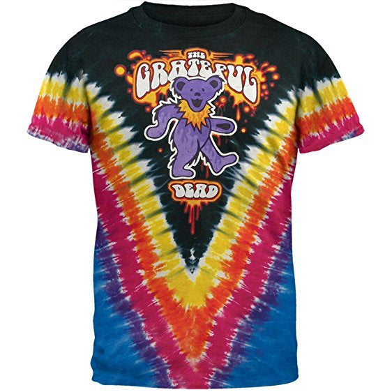 Grateful Dead Guru Bear Tie-Dye T-Shirt