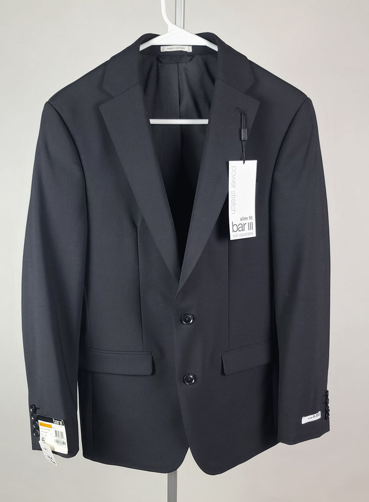 Bar III Men's Slim-Fit Solid Wool Suit Jacket, Created for Macy's – The Box  North America