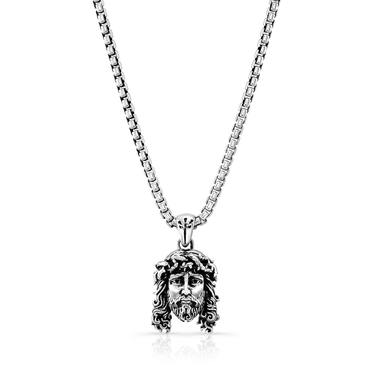 Chuey Quintanar Mini Jesus Skull In Sterling silver – Room101 Brand