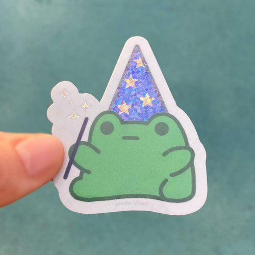 Baby Frog Sticker – Roselight Enchantments