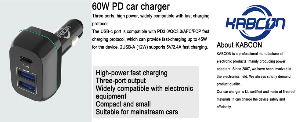 QC 3.0 Car Charger
