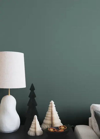 Idées de décorations de Noël avec des sapins en papier