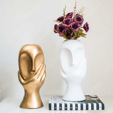 #Pooja Box Innovative Thinker Face Planter/Vase