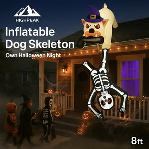 8ft Inflatable Dog Skeleton - HighPeak