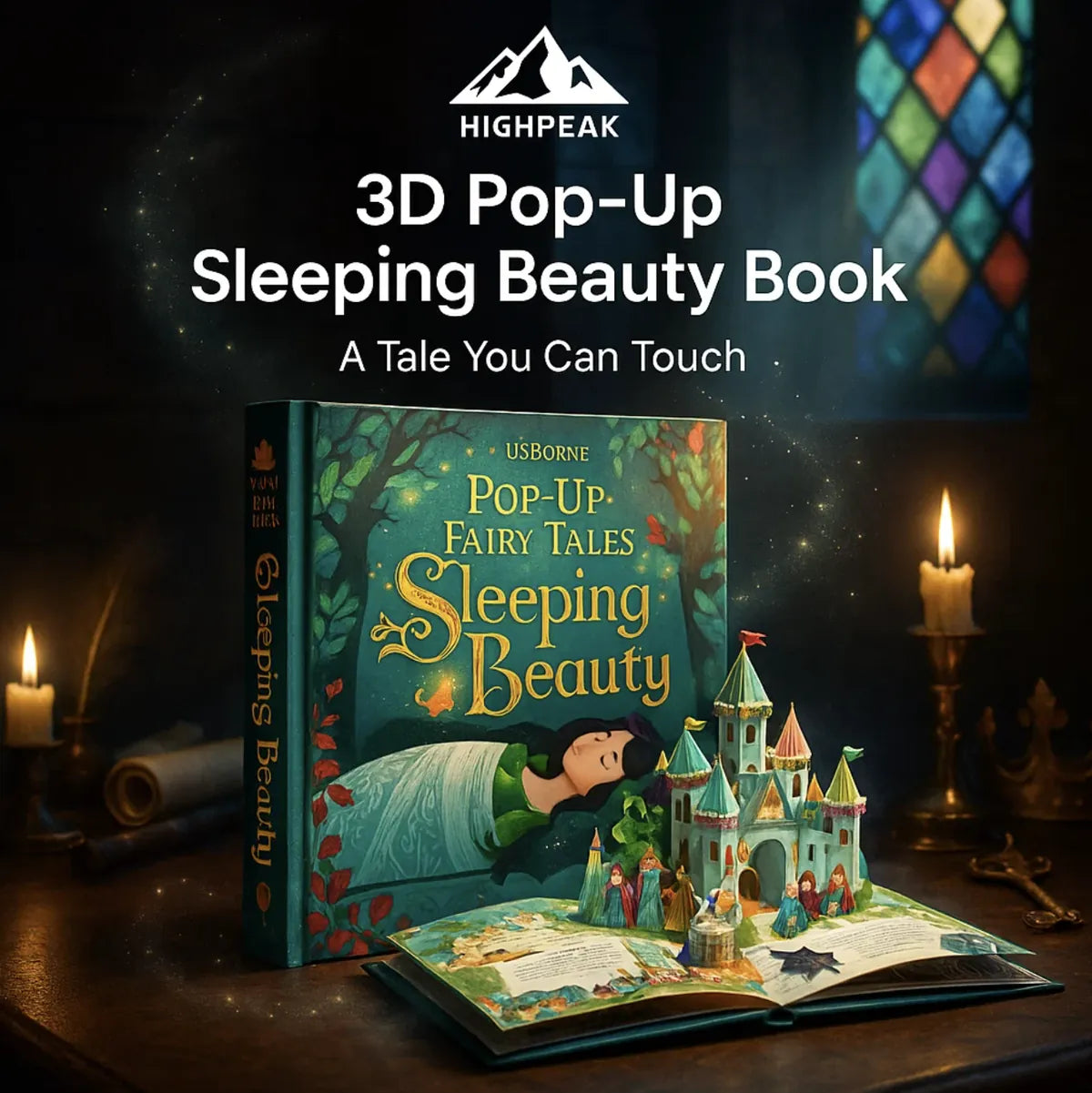 3D Pop-Up Sleeping Beauty Book