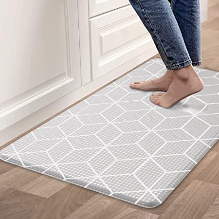HappyTrends Kitchen Floor Mat - 3/4 Inch Thick Anti-Fatigue Kitchen Rug, Waterproof Non-Slip Kitchen Mats and Rugs Heavy Duty Ergonomic Comfort Rug  for Kitchen,Office,Sink,Laundry,(17.3 x 28, Black) - Yahoo Shopping
