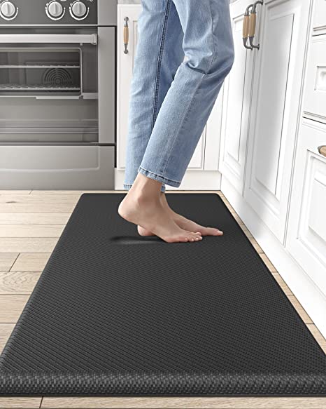 Anti Fatigue Mats for Kitchen Floor Kitchen Comfort Mat 3/4 in Cushioned Kitchen  Mats for Standing Fatigue Mats for Kitchen Floor 20x32 