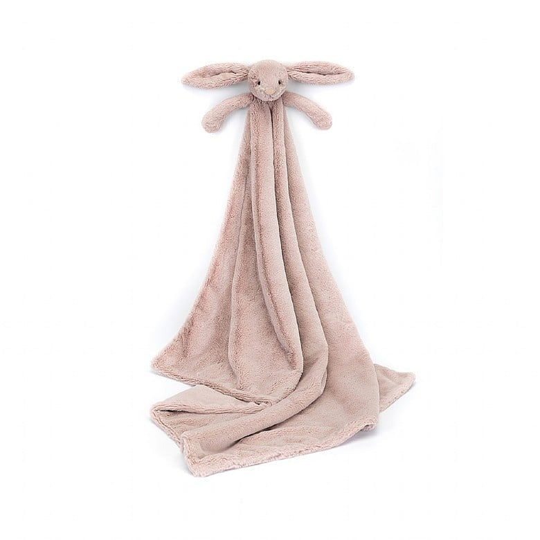 Bashful Luxe Bunny Rosa Blankie