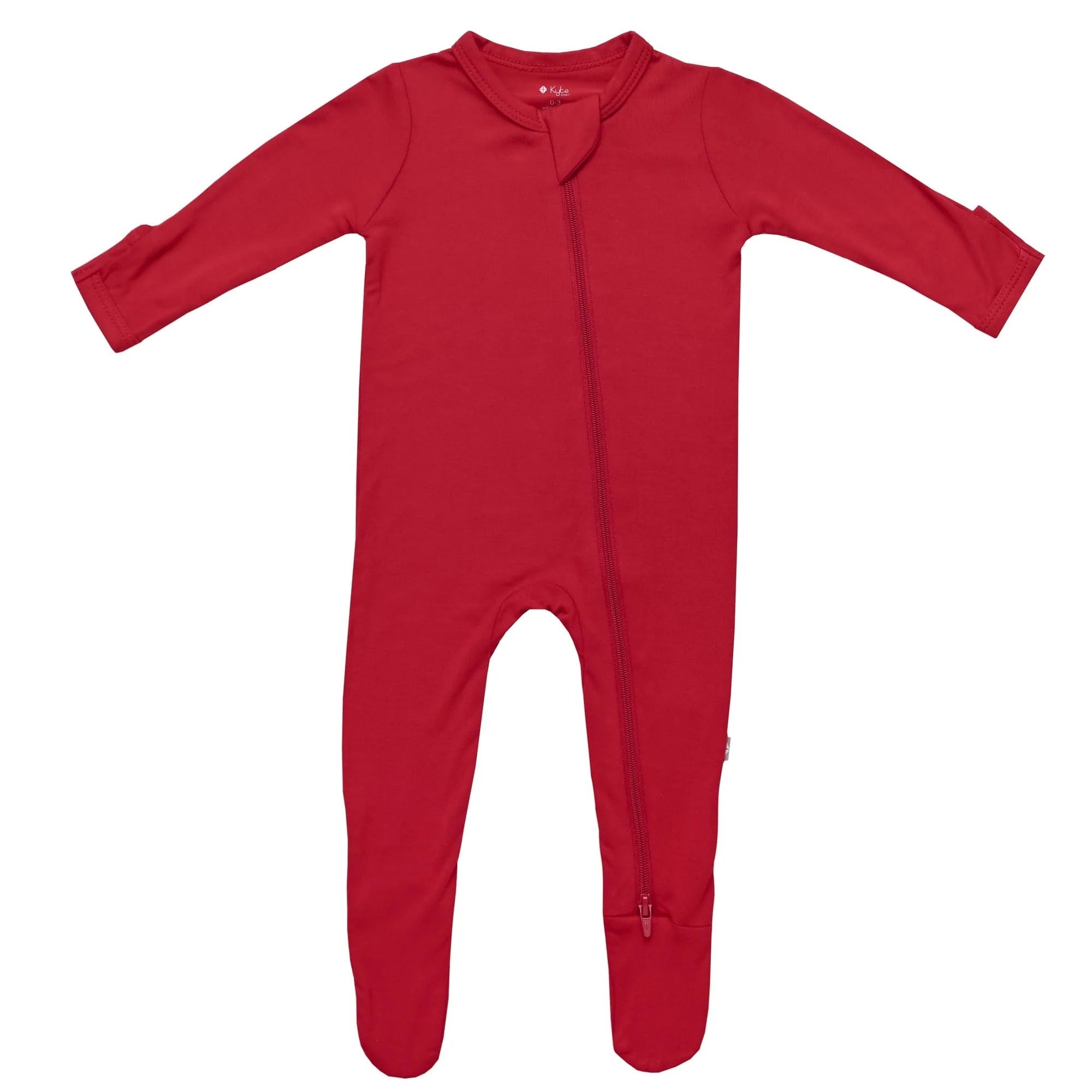 Cardinal Zipper Footie