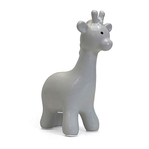 Child to Cherish Giraffe Bank - Gray