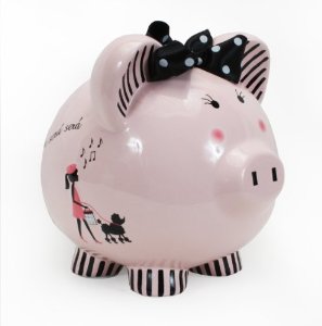 Child to Cherish Miss Madeline Piggy Bank