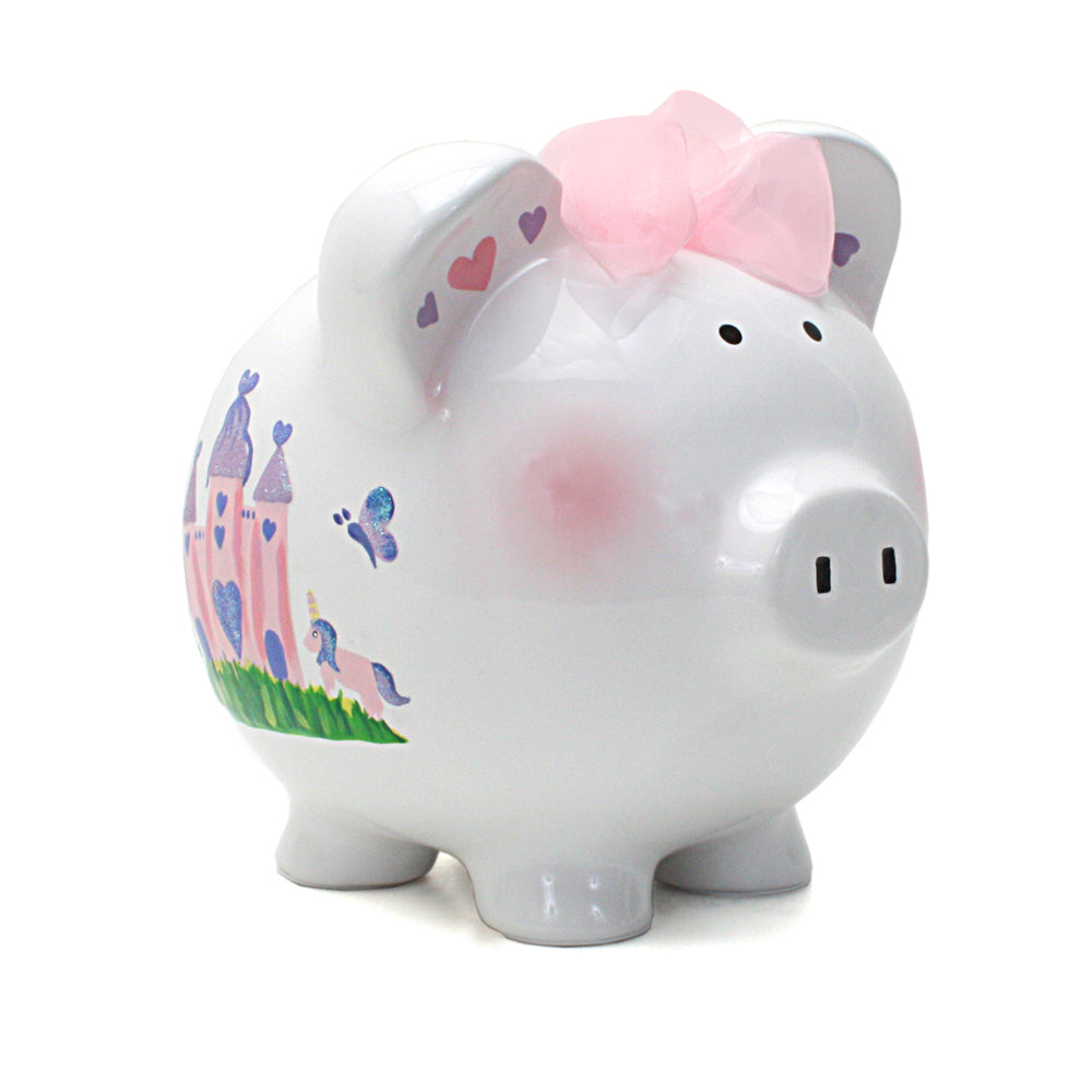 Child to Cherish Princess Castle Piggy Bank