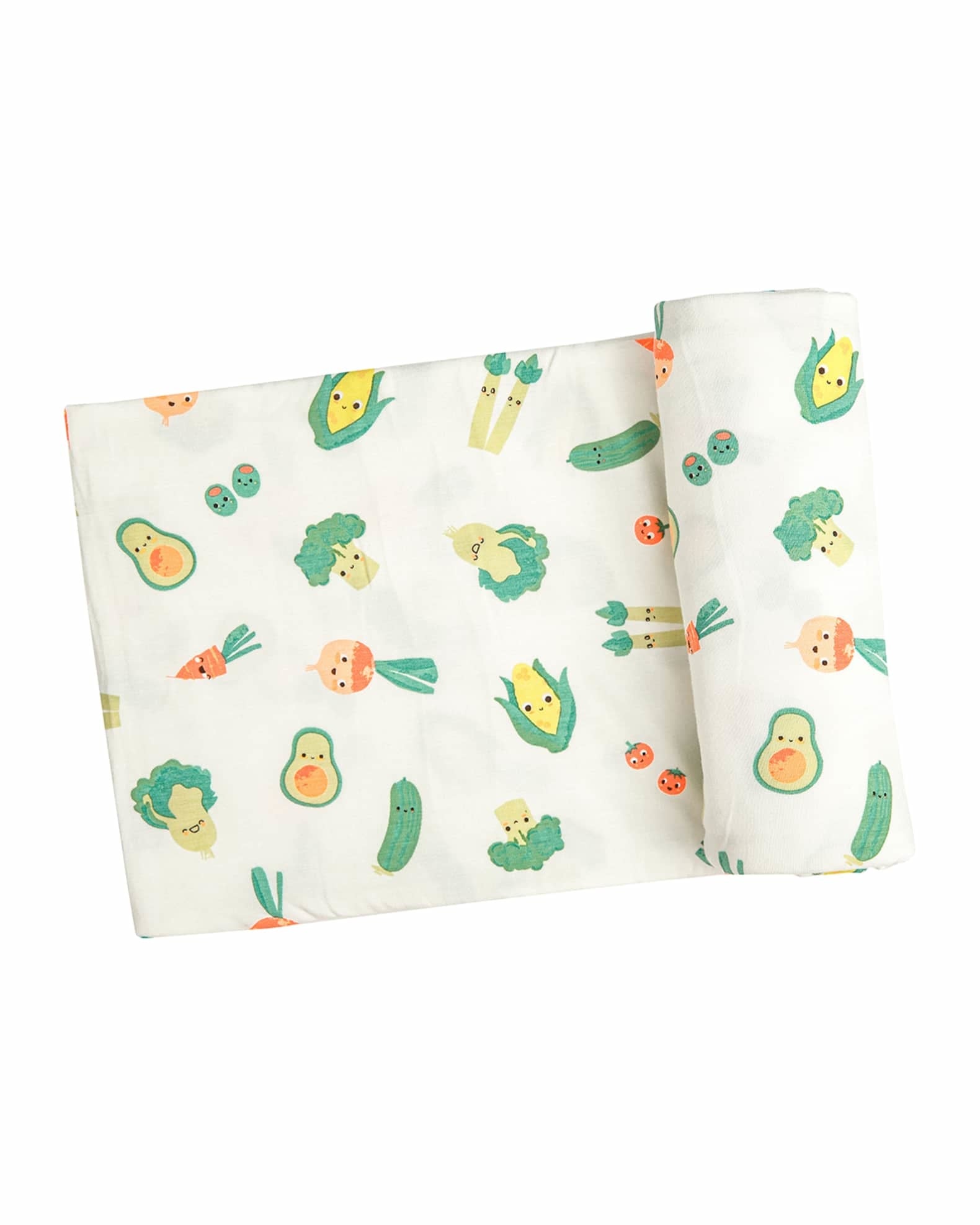 Angel Dear Veggie Family Swaddle Blanket