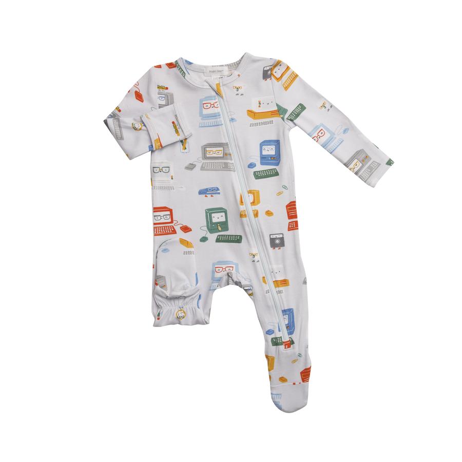 Angel Dear Baby Computer Zipper Footie - Newborn