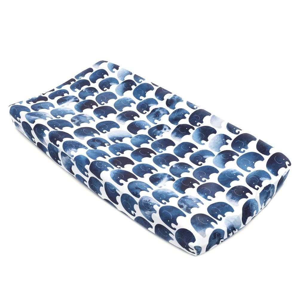 Elefant Jersey Changing Pad Cover