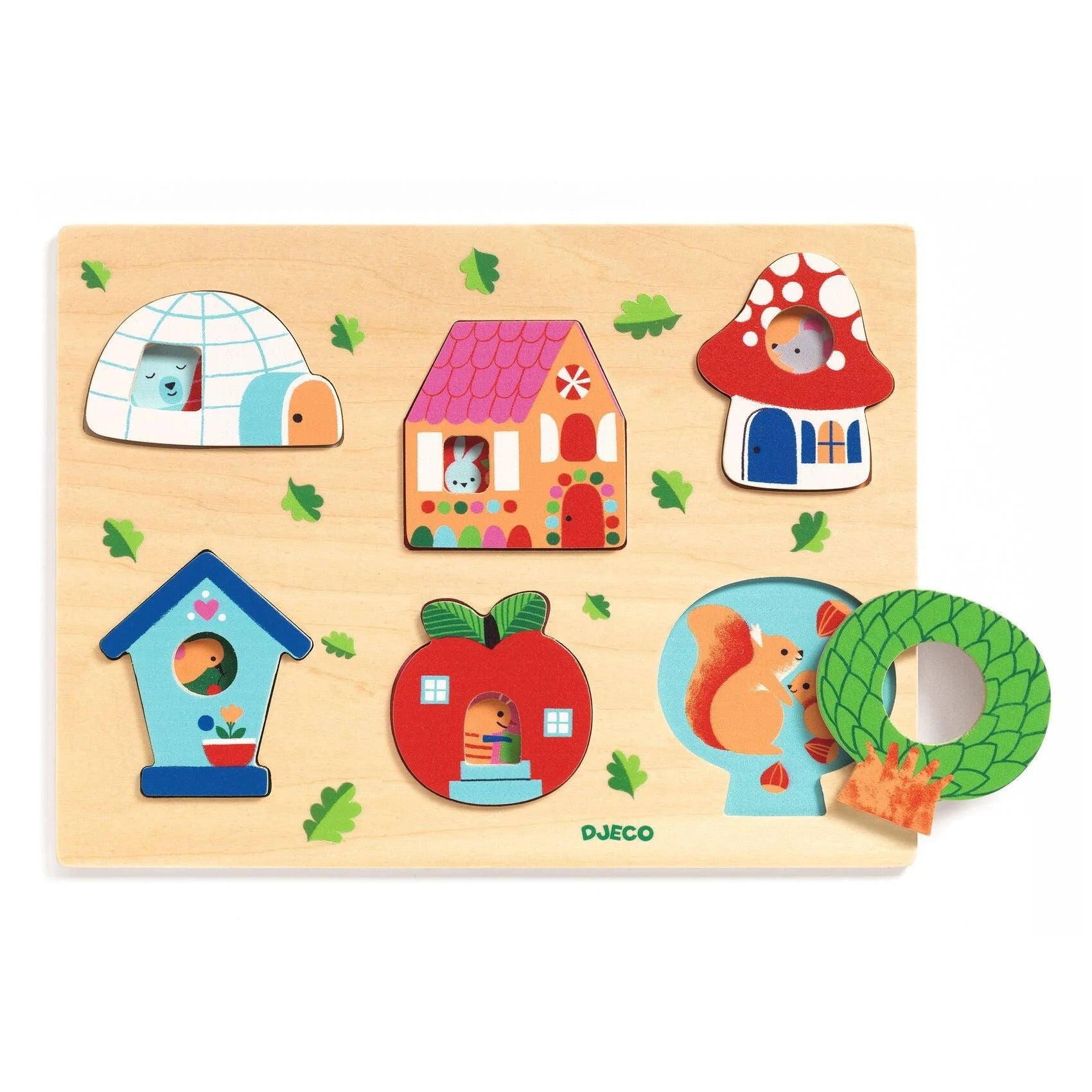 Coucou-House Wooden Puzzle