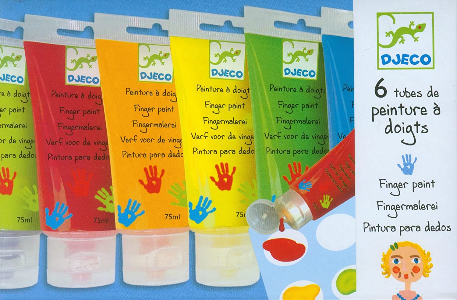 Classic Finger Paint Tubes