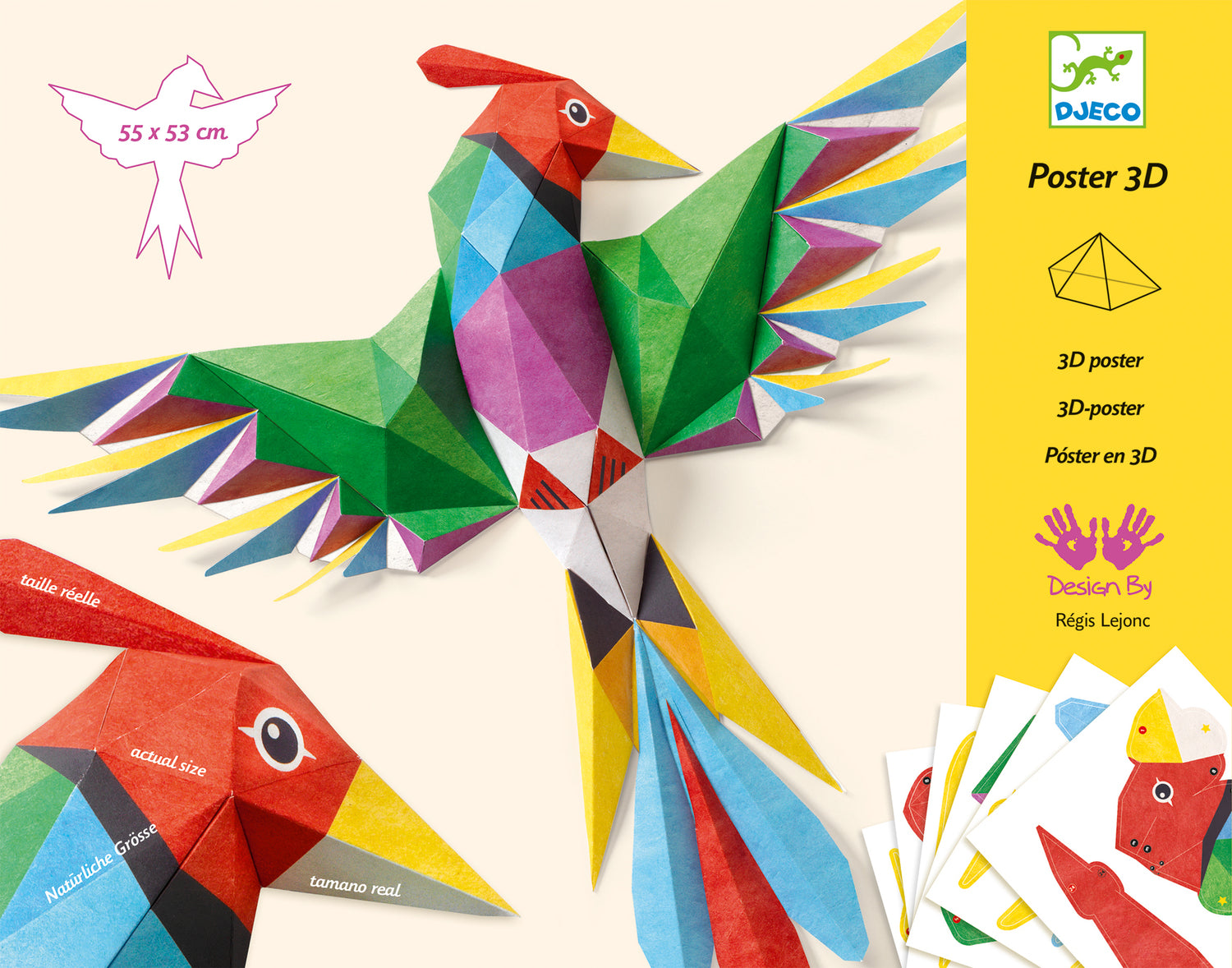 Amazonie 3D Poster Paper Creation Activity