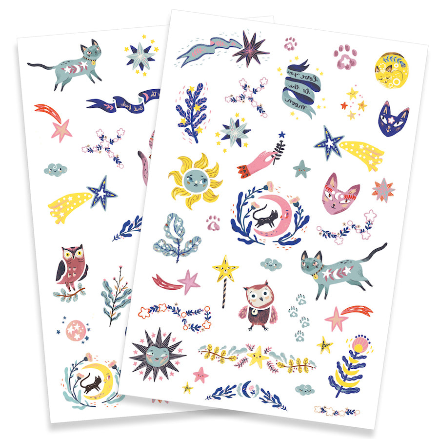 Djeco Sweet Dreams Temporary Tattoos