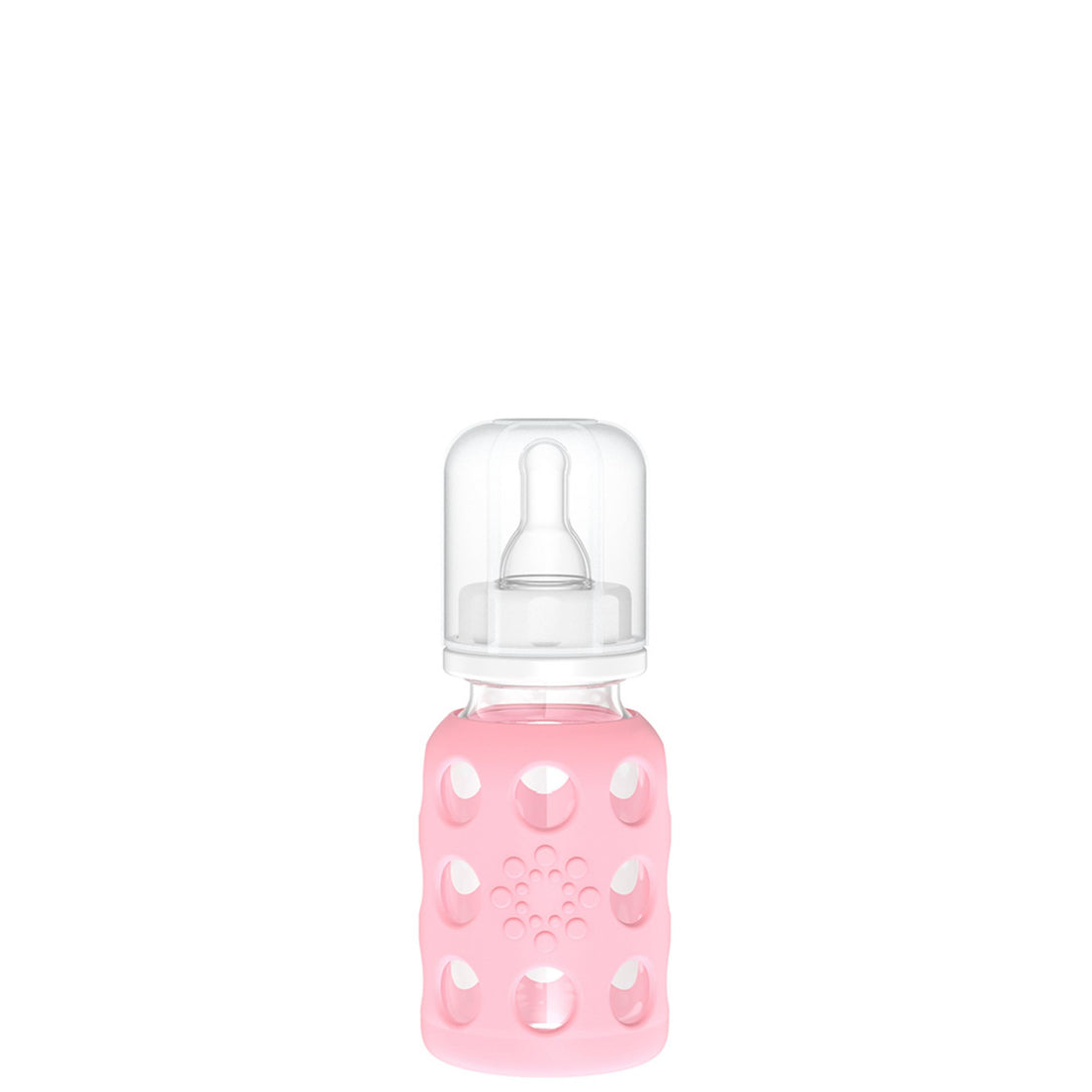 4oz Glass Bottle - Pink