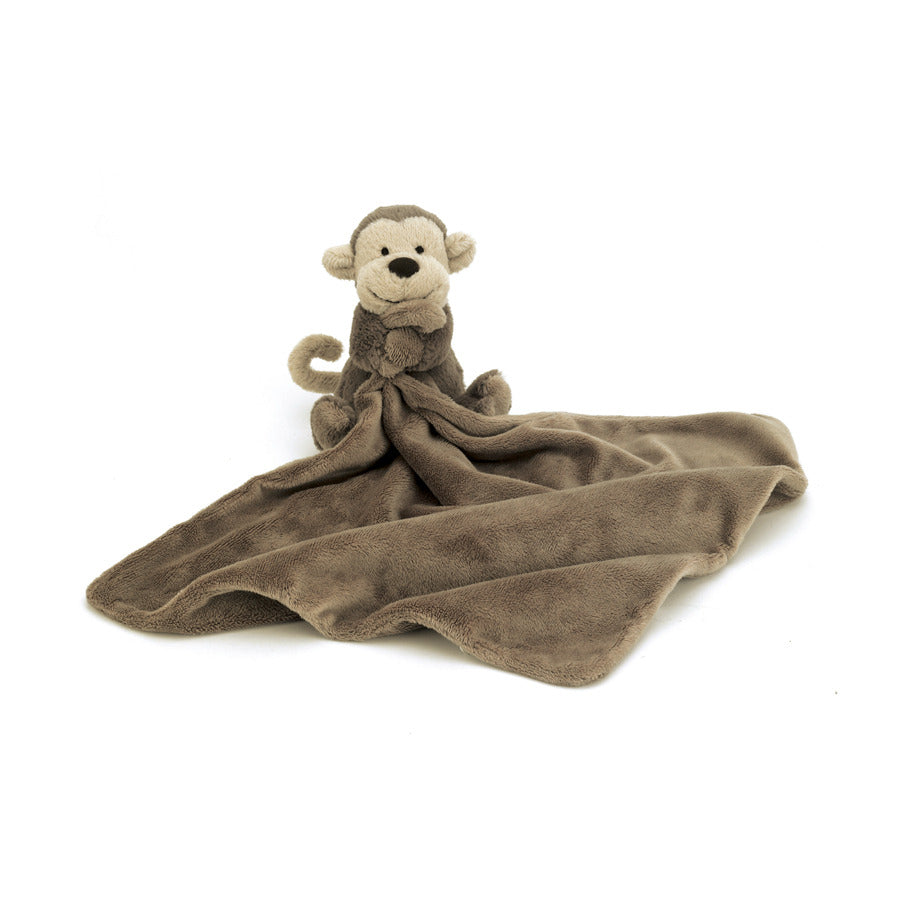 Bashful Monkey Soother Blankie