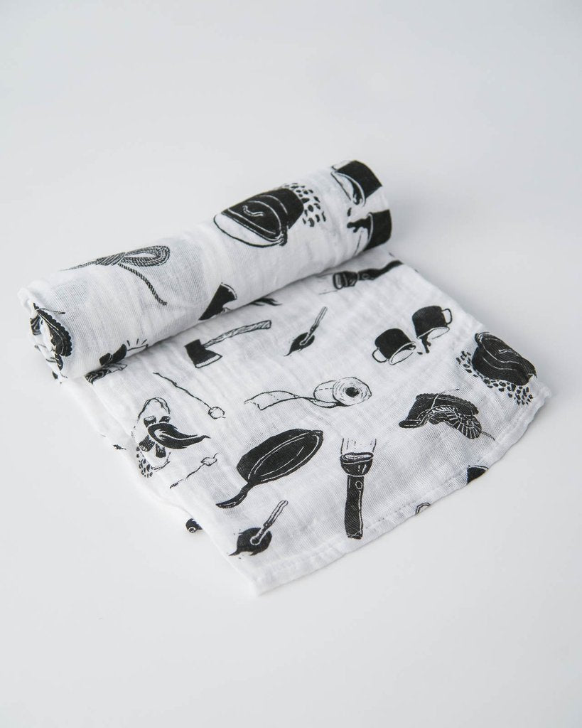 Cotton Muslin Single Swaddle - Camp Gear