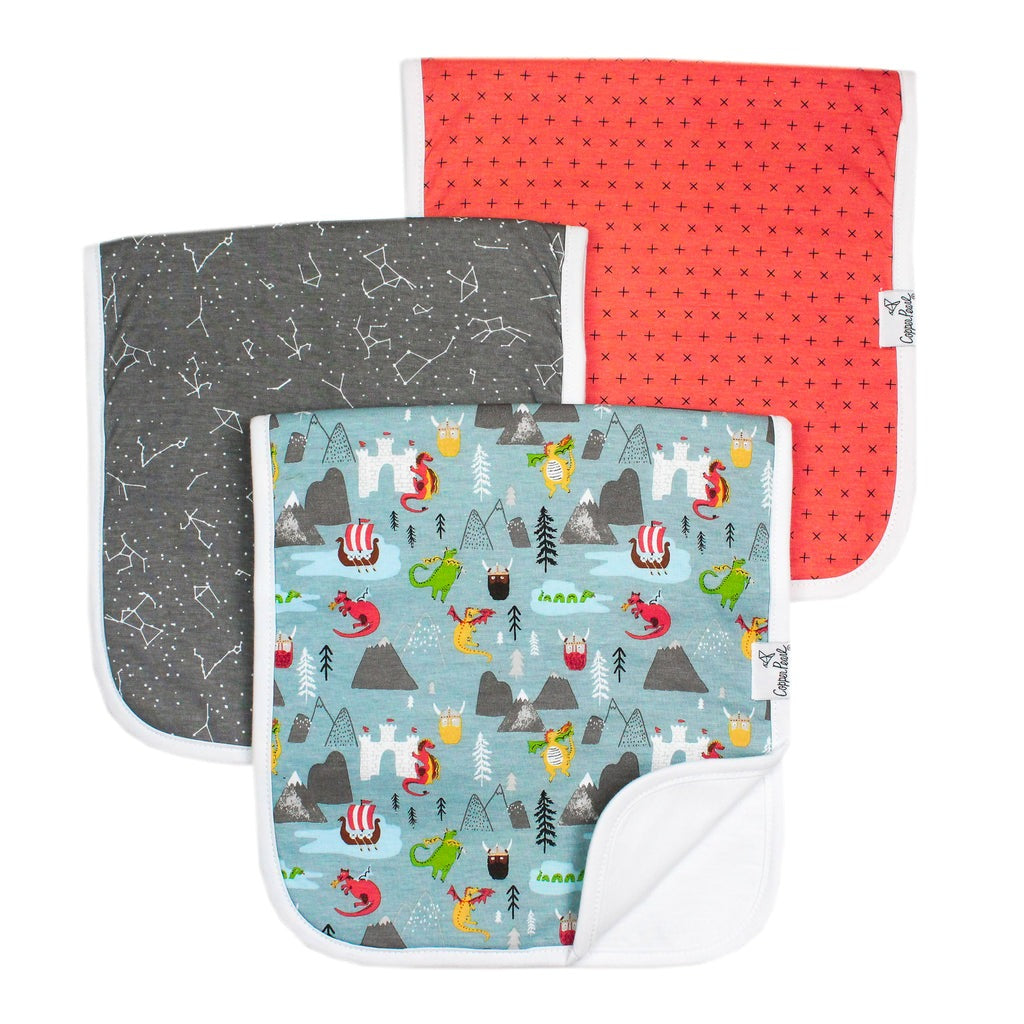 Burp Cloth Set (3-Pack)