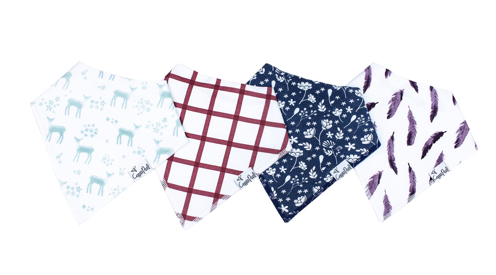 Fawn Bandana Bib Set