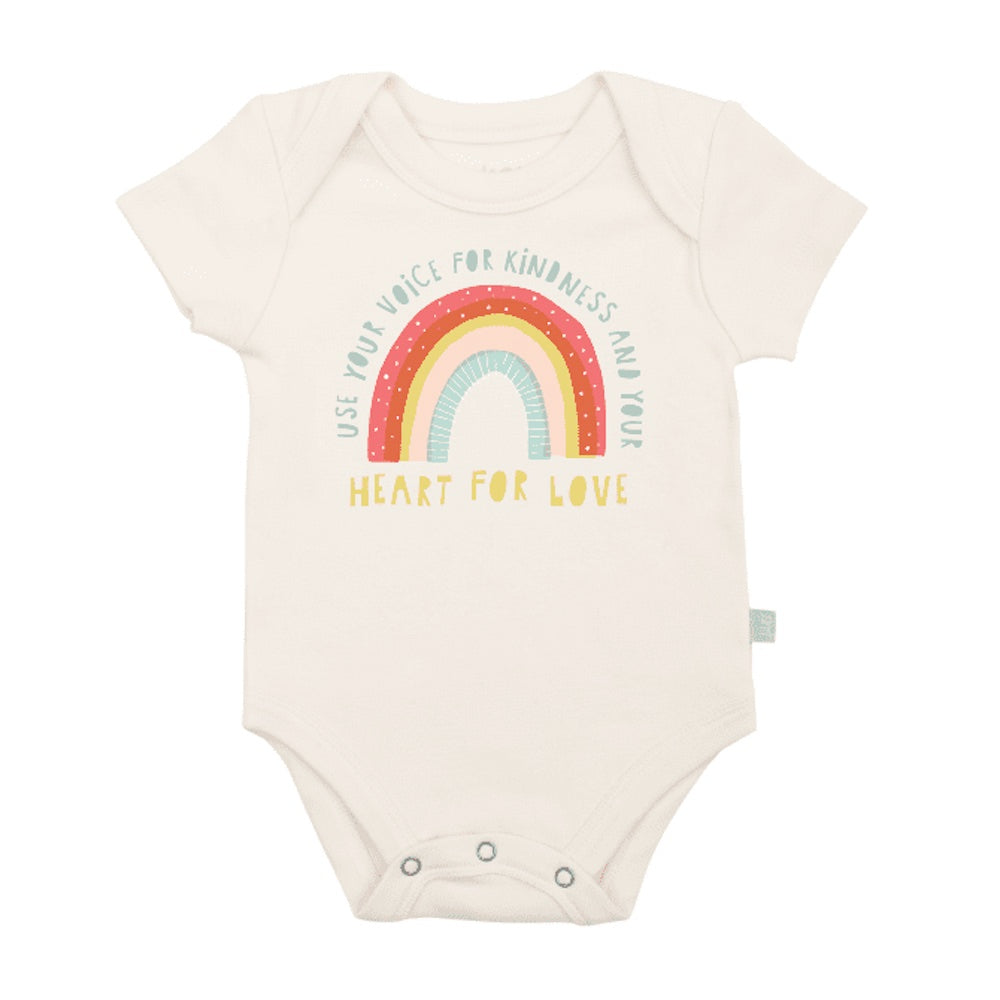 Finn + Emma Kindness Rainbow Bodysuit - 9-12 Months