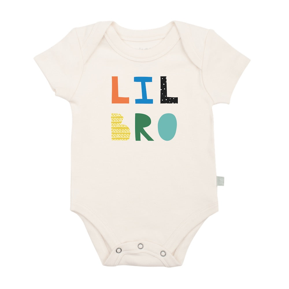 Finn + Emma Lil Bro Bodysuit in 0-3 Months