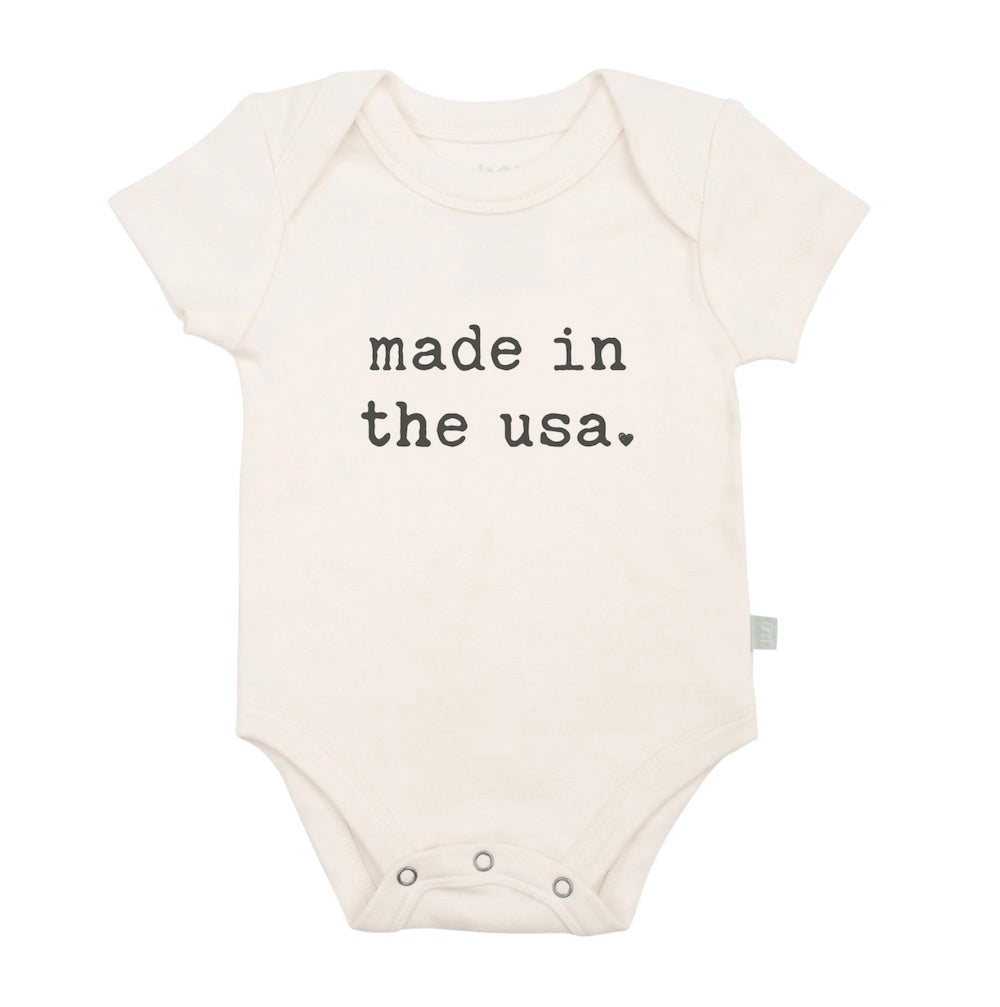 Finn + Emma Made In The USA Bodysuit - 3-6 Months