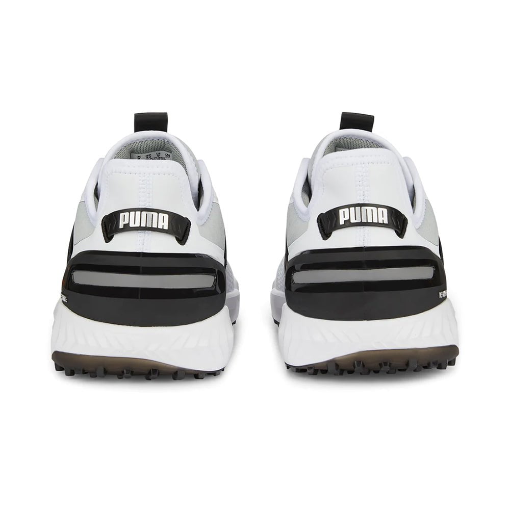 Puma IGNITE Elevate Wide Shoes - White/Black/Silver – Golf