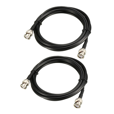 Harfington RG58 Coaxial Cable Male to BNC Male Connectors 50 Ohm 2pcs