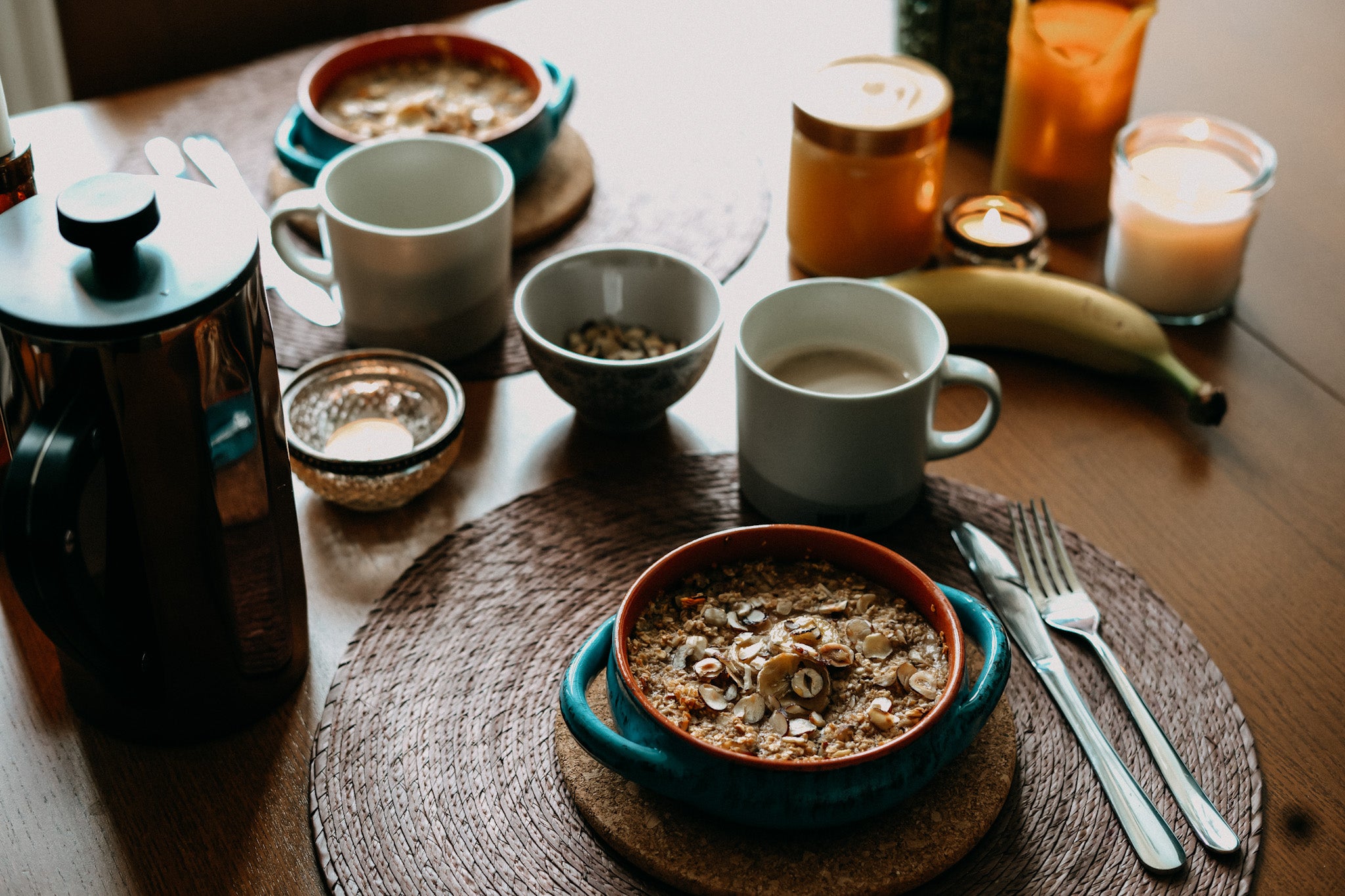 oatmeal haferflocken frühtsück