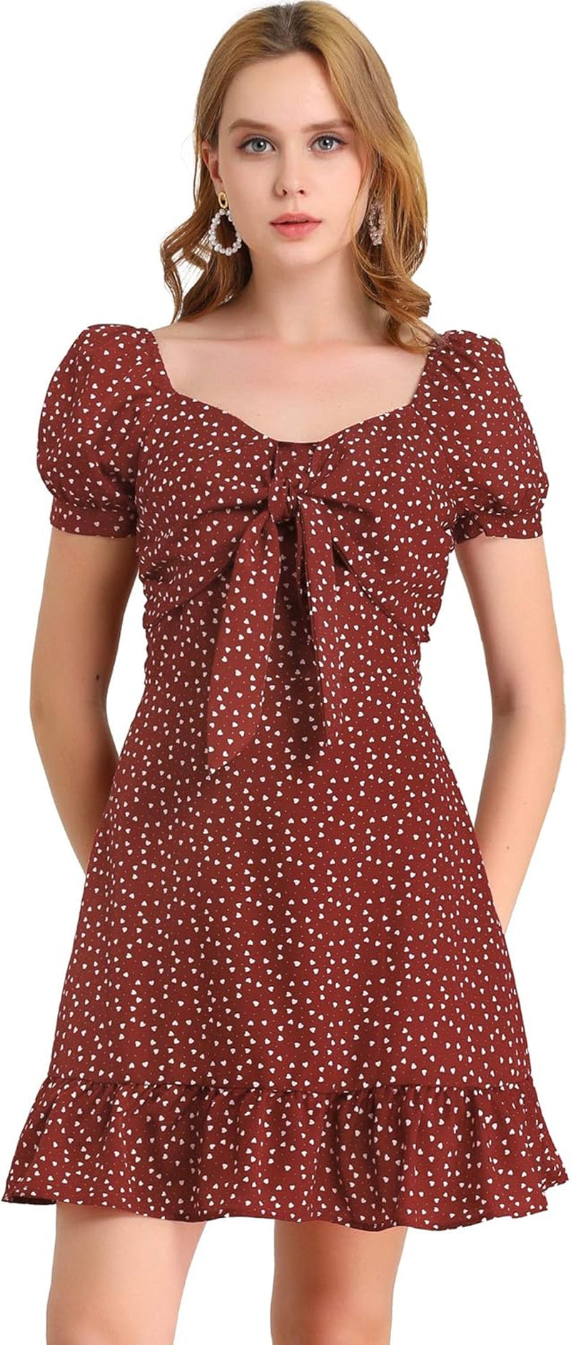 Heartfelt Charm Sweetheart Mini Dress - Image 4