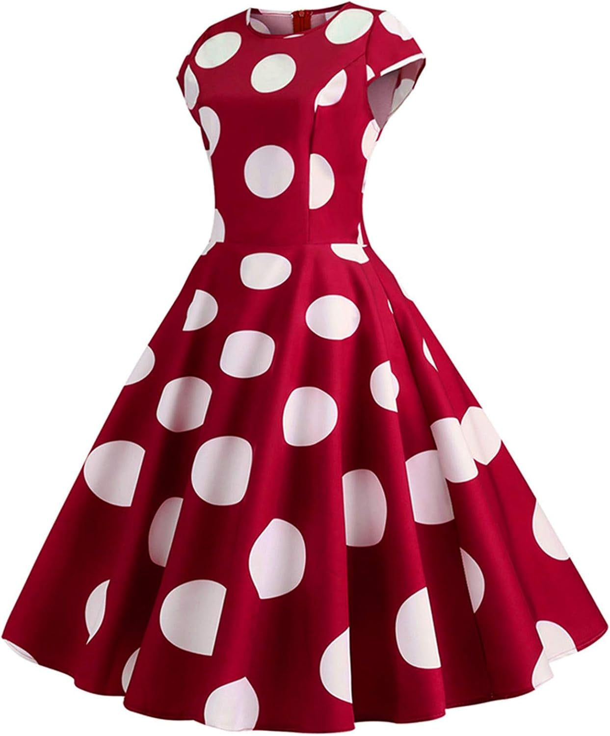Retro V Neck Summer Beach Dress for Women - Image 29