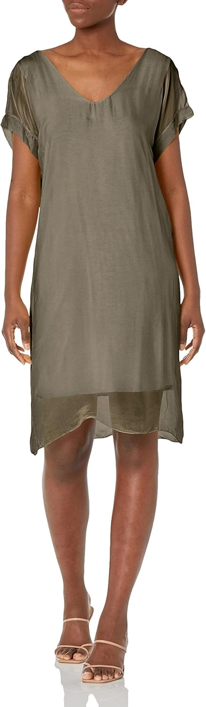 Simple Elegance: Short Sleeve Shift Dress by - Image 5