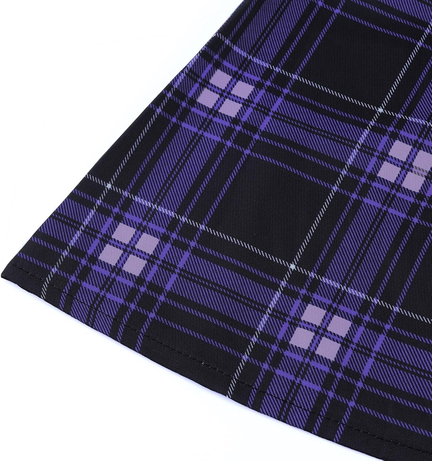 Gothic Plaid Mini Dress: Punk High Waist, Y2K Zipper Mall Goth Grunge Emo Style - Image 7