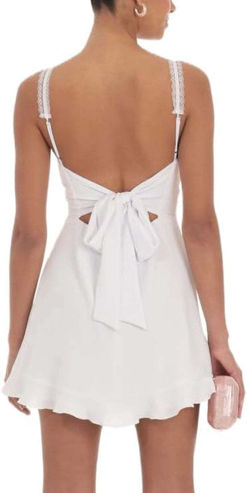 Y2K Summer Flowy Corset Mini Dress - College Graduation Edition - Image 24