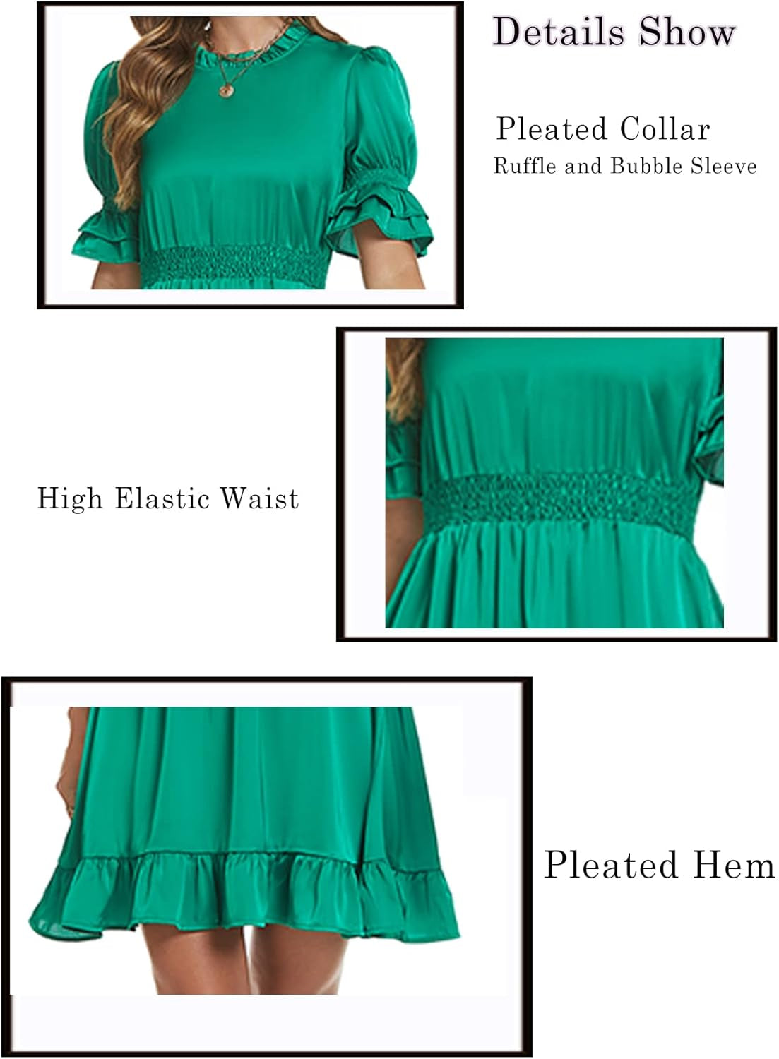 Flowy Summer Chiffon Dress with Ruffle Details - Image 7