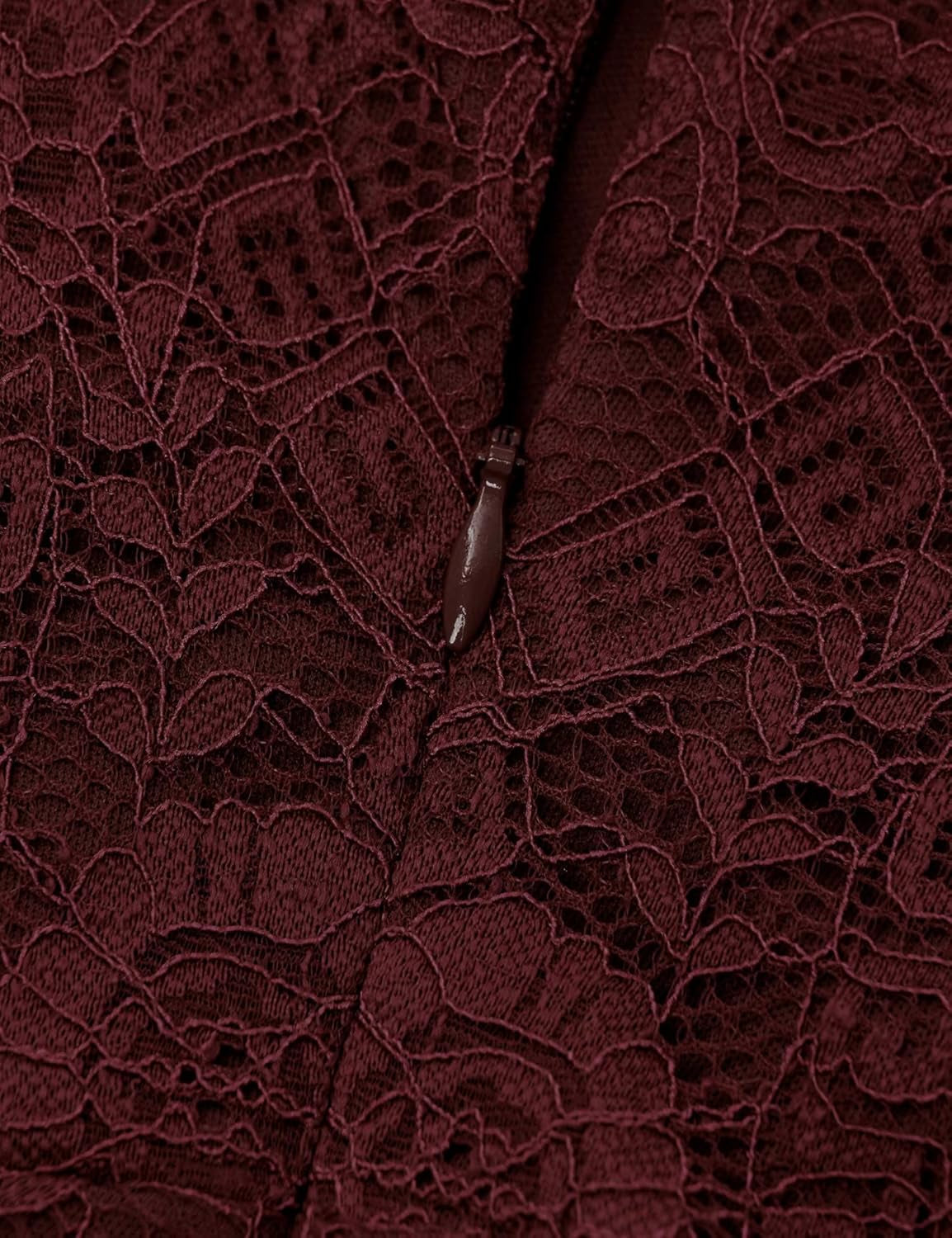Floral Lace Off-Shoulder Cocktail Dress for Women - Perfect for Parties! - Image 6