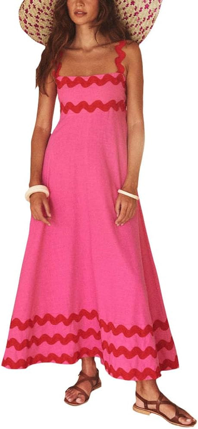 Boho Floral Maxi Dress: Women's Summer Vacation Essential - Image 21